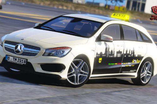 Mercedes Benz CLA Touring Germany Taxi + Taxilight Script
